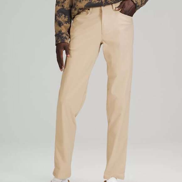 NWT Lululemon Men’s ABC Classic-Fit Trouser 30" Warpstreme Trench Size 34 - Picture 1 of 7